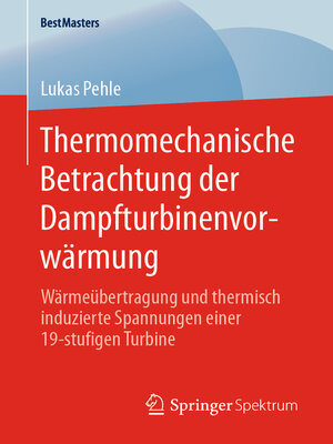 cover image of Thermomechanische Betrachtung der Dampfturbinenvorwärmung